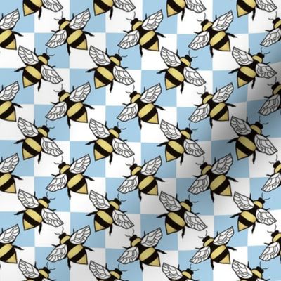 Blue Checkered Bee