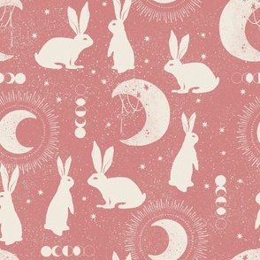 Large - Celestial Bunny Pink