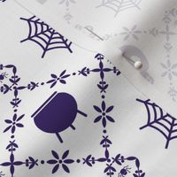 Spooky Purple Halloween Print