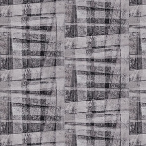 wonky plaid-gray large scale