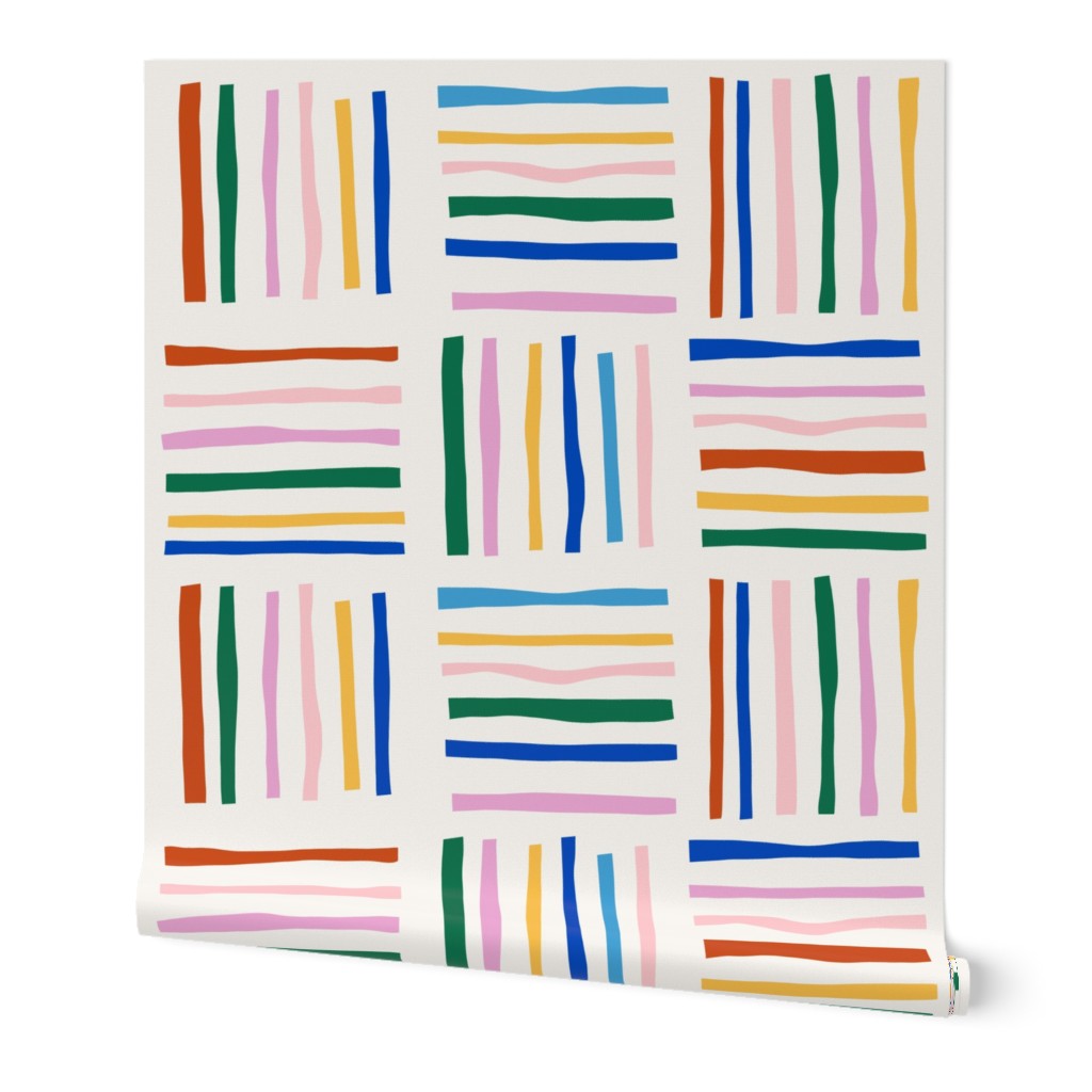 Rainbow blocks, papercut, paperart, pride, colorful