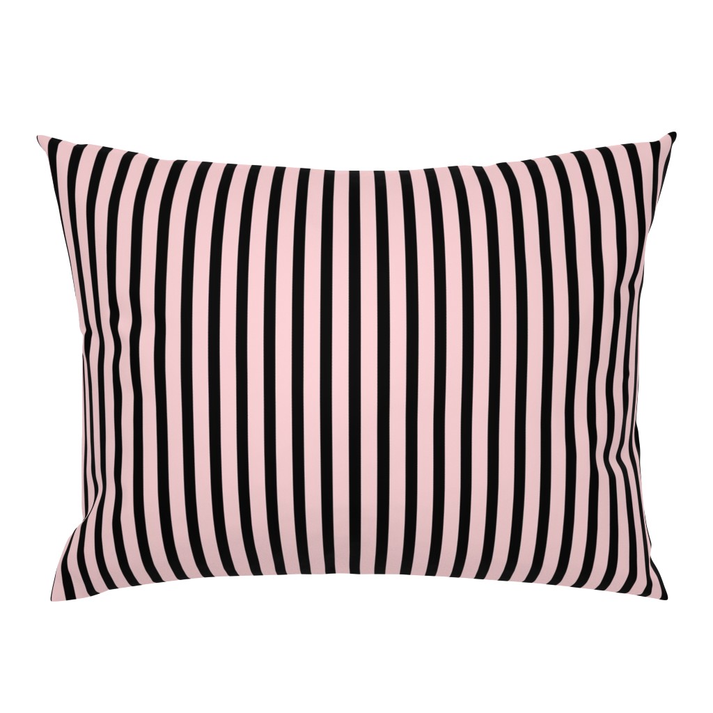 Halloween Stripe - Candy Pink/Black