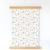 celestial blush ivory floral - small