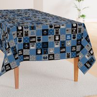 3" Police officers cheater quilt - United States