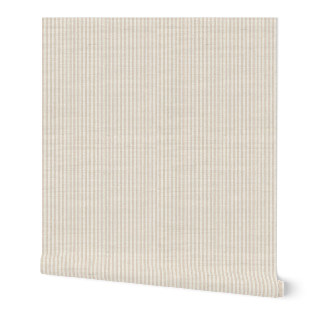 Candy Stripe - Medium- Beige & offwhite