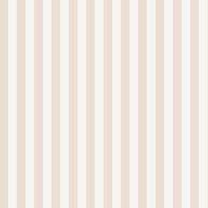 Candy Stripe - Medium- Beige & offwhite