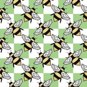 Green Checkered Bee