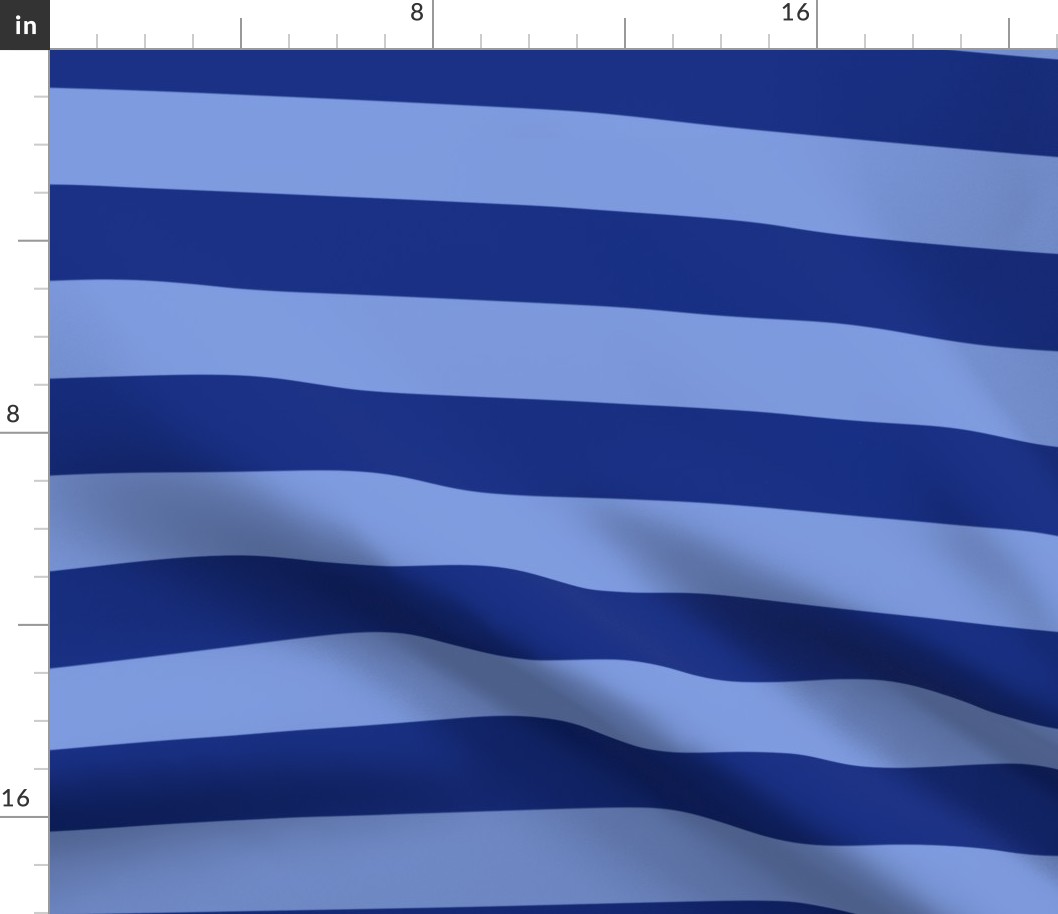 josh stripes - 2" stripes - blue stripes