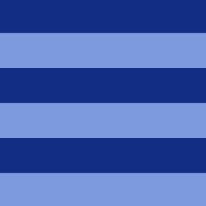 josh stripes - 1" stripes - blue stripes