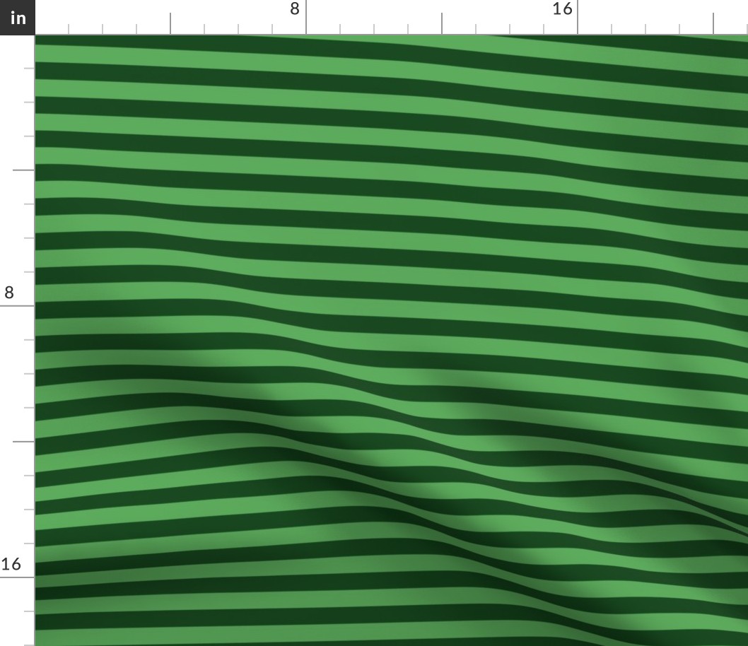 Steve stripes - 1/2" stripes - green stripes