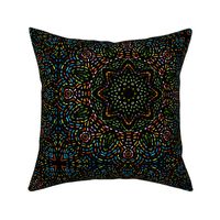 Kaleidoscope Embroidery Illusion