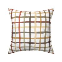 gingham - crooked roycroft plaid - plaid fabric