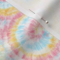 Yellow Pink & Blue Tie Dye Swirls