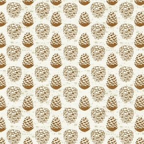 Pinecones beige