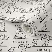 Inhale Exhale Samoyed_8x8
