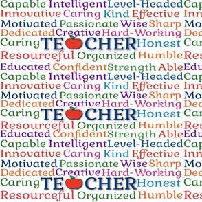 Teacher Adjectives 