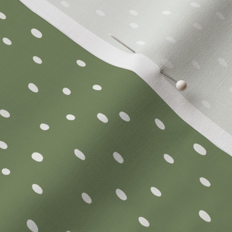 Spots - sage petal solid