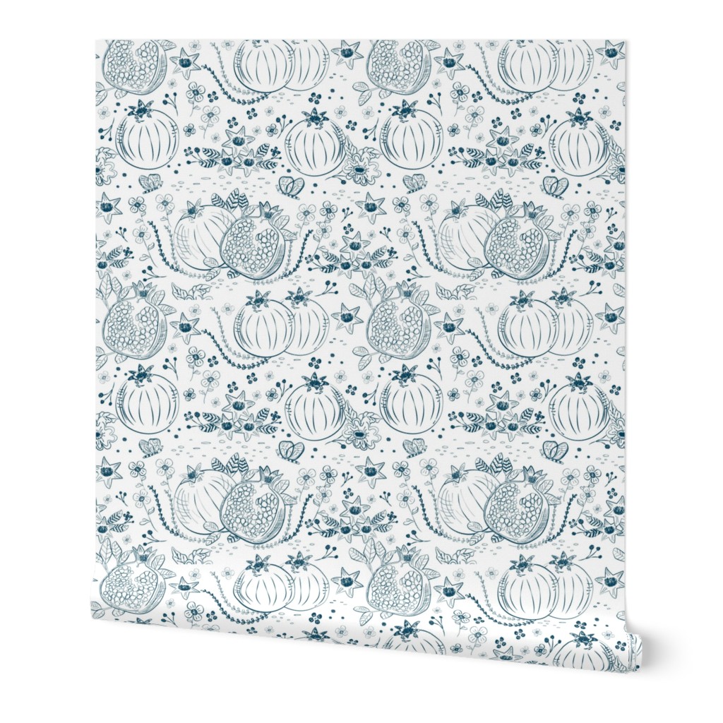 pomegranate toile