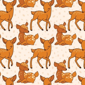 Deer Animal print design