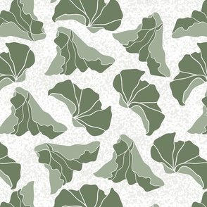 Embossed lotus leaves with texture design