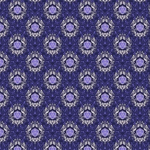 Damask D20 Purple - Dark