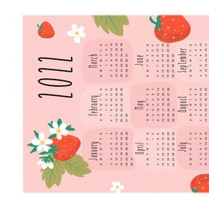 2022 strawberry calendar 