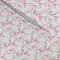 Mini Soft Pink Meadow Floral