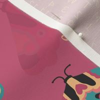 Butterfly Haven-2024 Calendar-Calendar Tea Towels-Gossamer Palette