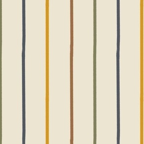 Earth Tone Stripes with a more mustard yellow