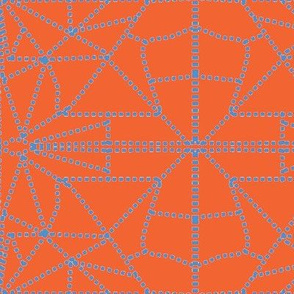 orange and blue dotted _triangles-ch-ch-ch-ch-ch-ch