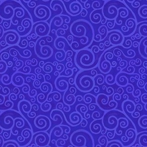 Celtic spirals purple 