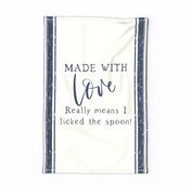 Made with Love Tea Towel