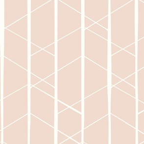 Diamond geo blush pink rev by Jac Slade