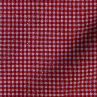 Textured Gingham, Cranberry
