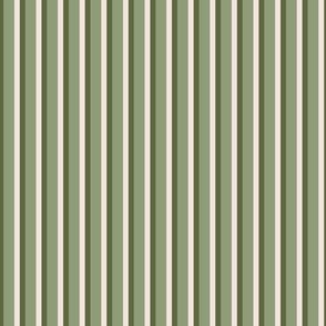 348 - Sage Green classic elegant stripe - 100 Patterns Project: medium scale for crafing, bed linen, table cloths and kids apparel