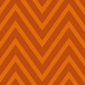 chevron autumn brown orange