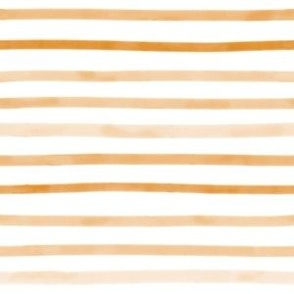 Watercolor Pumpkin Stripes 6x6