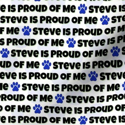 Steve is Proud of Me - medium stripes