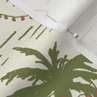 California Christmas Toile