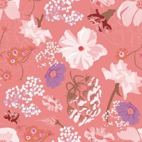 Garden Party Bouquet - Blush Blooms