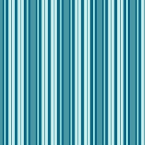 Snowflake wonders - Blue Stripe
