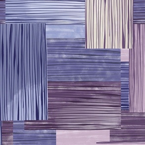 Watercolor Weave - Lilac (large scale)