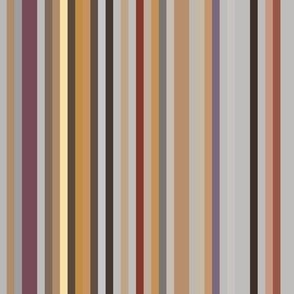 Brown Gray Yellow Stripes