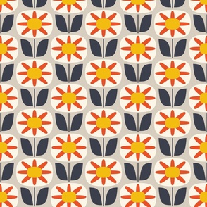 Scandinavian Daisies - Bold - MD