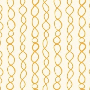 Gold and Cream twists - Twisted petals - Aris's Garden Blender pattern