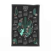 Sonoran Desert 2022 Tea Towel Calendar