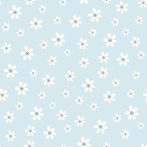 Ditsy Daisy soft blue by Jac Slade