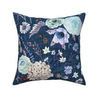 Sonetto Floral (indigo) JUMBO