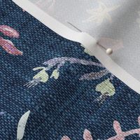 Sonetto Floral (indigo) JUMBO