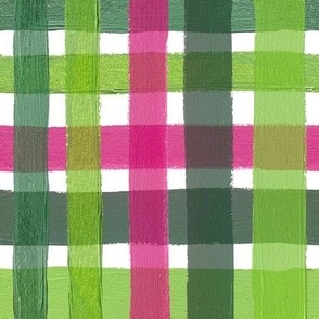 Holiday Painted Plaid